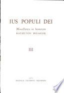 Ius Populi Dei