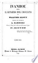 Ivanhoe; ossia, Il ritorno del crociato