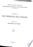 IX censimento generale della popolazione