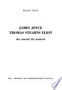James Joyce, Thomas Stearns Eliot