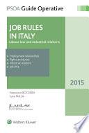 Jobs Rules in Italy
