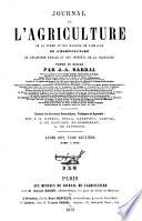 Journal de l'agriculture (Paris)