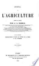 Journal de l'agriculture (Paris)