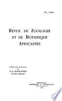 Journal of African zoology