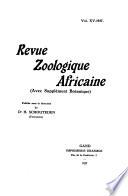 Journal of African zoology