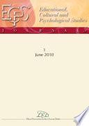 Journal of Educational, Cultural and Psychological Studies (ECPS Journal) No 1 (2010)