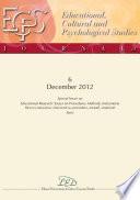 Journal of Educational, Cultural and Psychological Studies (ECPS Journal) No 6 (2012)
