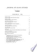 Journal of Glass Studies