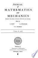 Journal of Mathematics and Mechanics