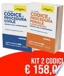 Kit Codici Esame Avvocato 2020: Codice civile-Codice di procedura penale e leggi speciali. Annotato con la giurisprudenza