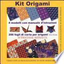 Kit origami. 10 fantasie astratte. Con gadget
