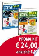 Kit patente di guida. Manuale teorico. Categorie A E B E relative sottocategorie. Quiz. Categorie A E B E relative sottocategorie. Manuale teorico + quiz