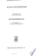 Klang und Komponist