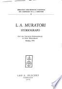 L. A. Muratori storiografo