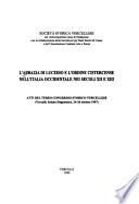 L'Abbazia di Lucedio e l'ordine cistercense nell'Italia occidentale nei secoli XII e XIII