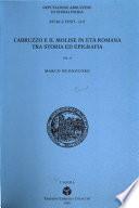 L'Abruzzo e il Molise in età romana tra storia ed epigrafia