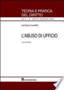 L'abuso di ufficio