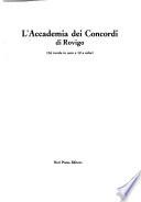 L'Accademia dei Concordi di Rovigo