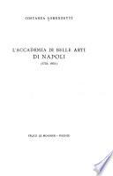L'Accademia di belle arti di Napoli (1752-1952)