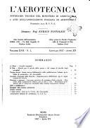 L'aerotecnica giornale ed atti dell'Associazione italiana di aerotecnica