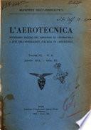 L'aerotecnica giornale ed atti dell'Associazione italiana di aerotecnica