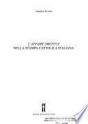 L'affaire Dreyfus nella stampa cattolica italiana