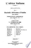 L'Africa italiana