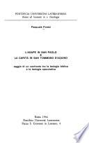L'agape in San Paolo e la carità di San Tommaso d'Aquino