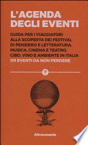 L'agenda degli eventi