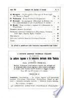 L'Agricoltura coloniale