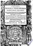 L'Alceo fauola pescatoria d'Antonio Ongaro, fatta recitare in Ferrara dall'ill.mo s. Enzo Bentiuogli mentre la seconda volta era Principe dell'Accademia degl'Intrepidi, con gl'Intramezzi del sig. caualier Batista Guarini. Descritti, e dichiarati dall'Arsiccio accademico Ricreduto. Aggiuntici appresso alcuni Discorsi del medesimo Arsiccio sopra ciascheduno Intramezzo. Dedicati all'ill.mo & reu.mo sig. Cardinal Serra
