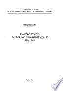 L'altro volto di Torino risorgimentale