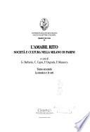 L'amabil rito: La musica e le arti