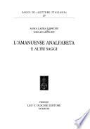 L'amanuense analfabeta e altri saggi
