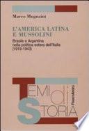 L'America Latina e Mussolini