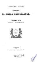L'Amico della gioventu; giornale di amena letteratura