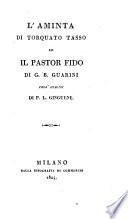 L'Aminta di Torquato Tasso ed Il pastor fido di G.B. Guarini