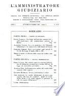 L'amministratore giudiziario
