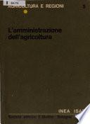 L'Amministrazione dell'agricoltura