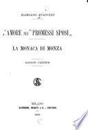 L'amore nei Promessi sposi: la monaca di Monza; saggio critico
