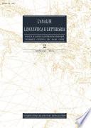 L'Analisi Linguistica e Letteraria 2007-2