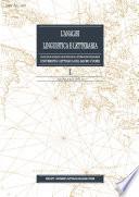 L'Analisi Linguistica e Letteraria 2012-1