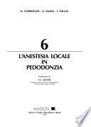 L'anestesia locale in pedodonzia