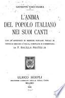 L'anima del popolo italiano nei suoi canti