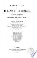L'antico stato di Romano di Lombardia