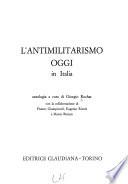 L'antimilitarismo oggi in Italia