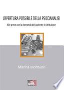 L'apertura possibile della psicanalisi