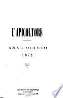 L'Apicoltore, periodico dell'Associazione centrale d'incoraggiamento per l'apicoltura in Italia
