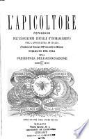 L'Apicoltore, periodico dell'Associazione centrale d'incoraggiamento per l'apicoltura in Italia