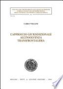 L'approccio giurisdizionale all'insolvenza transfrontaliera